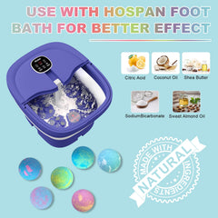 HOSPAN six fragrances lavender vanilla strawberry coconut rose lemon.