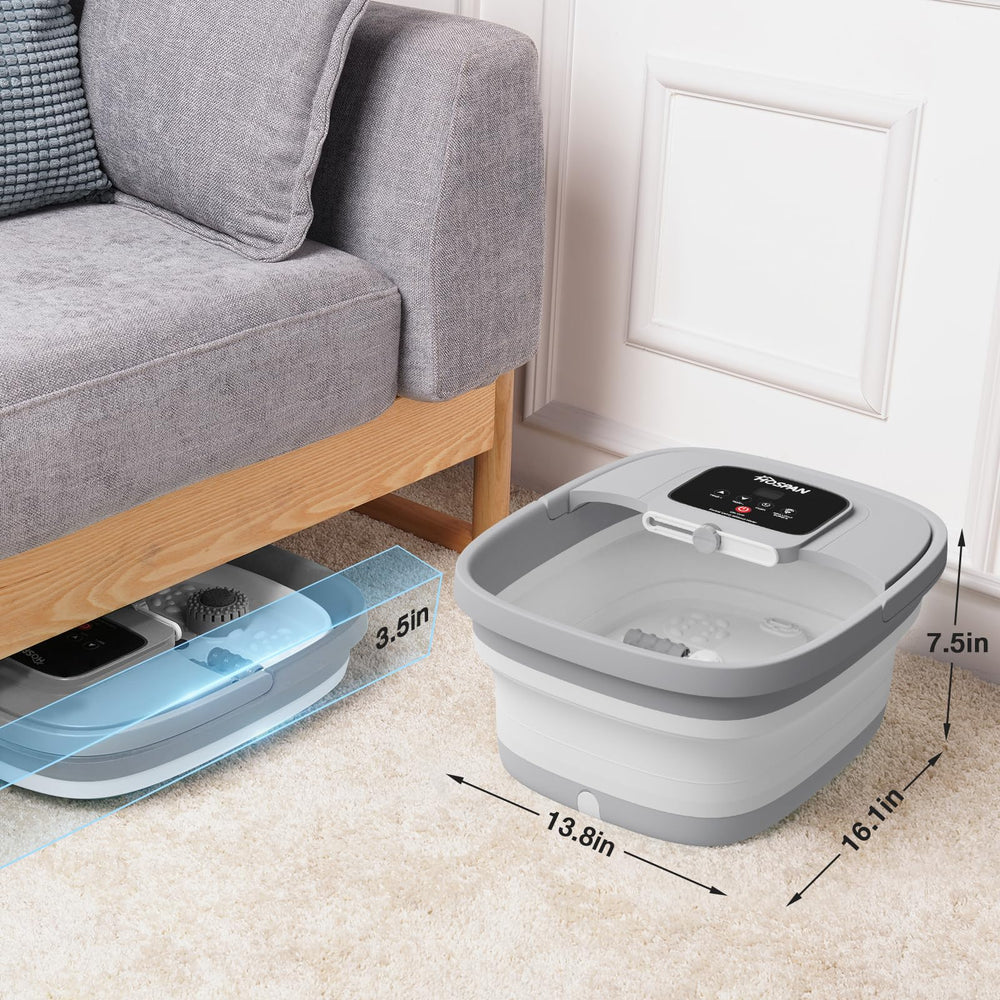 HOSPAN eight shiatsu rollers target tired feet