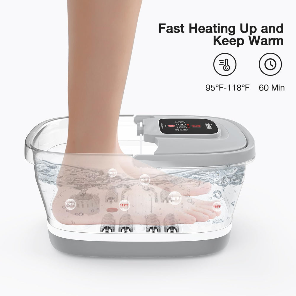 HOSPAN red light therapy foot spa for relaxation