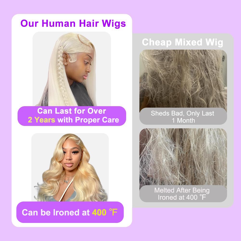 Hot Star human hair wig with side part for everyday confidence.