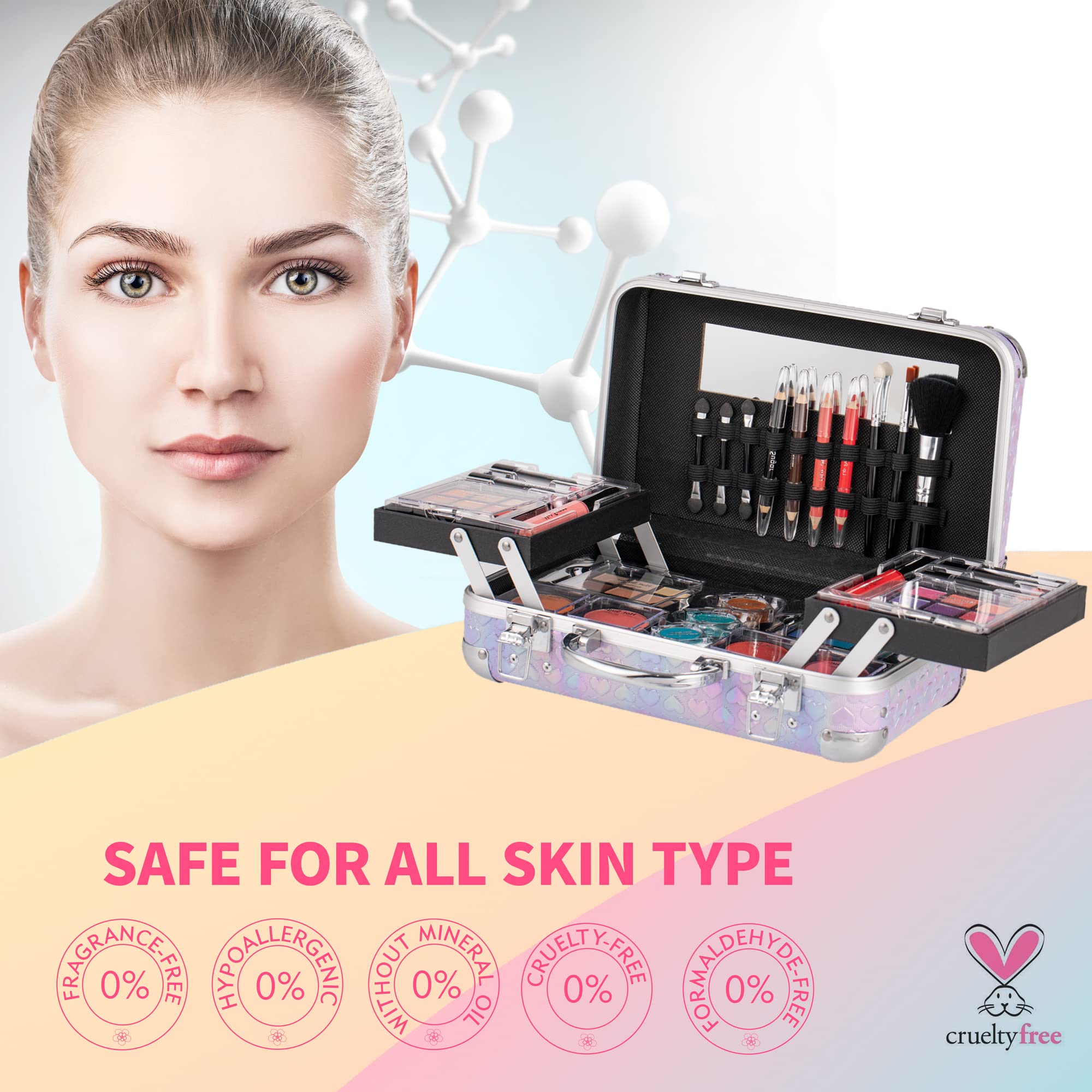 Hot Sugar eye pencils enable precise lines and defined eyes.