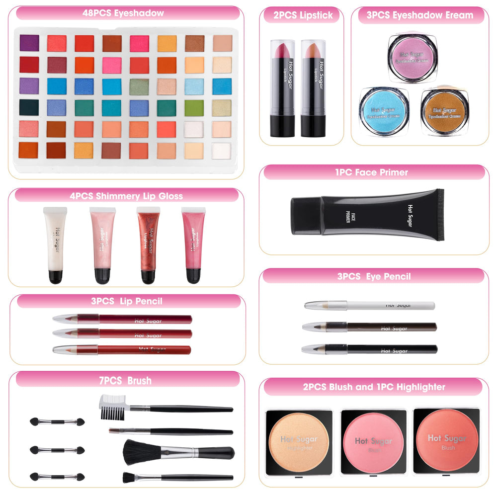 Hot Sugar Blue Diamond lip glosses provide shimmer and shine for playful looks
