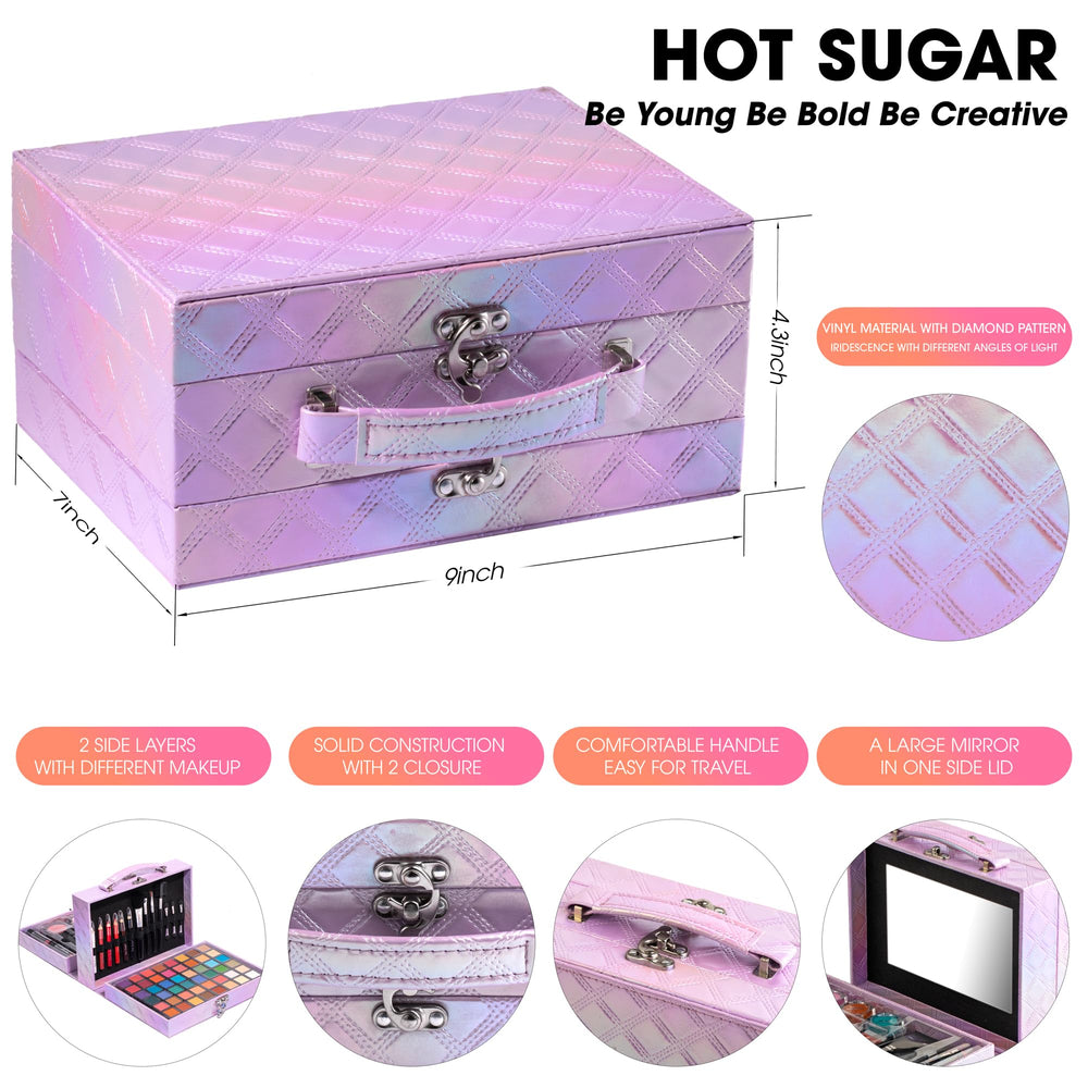 Hot Sugar 48-shade eyeshadow palette for versatile daytime-to-night looks.