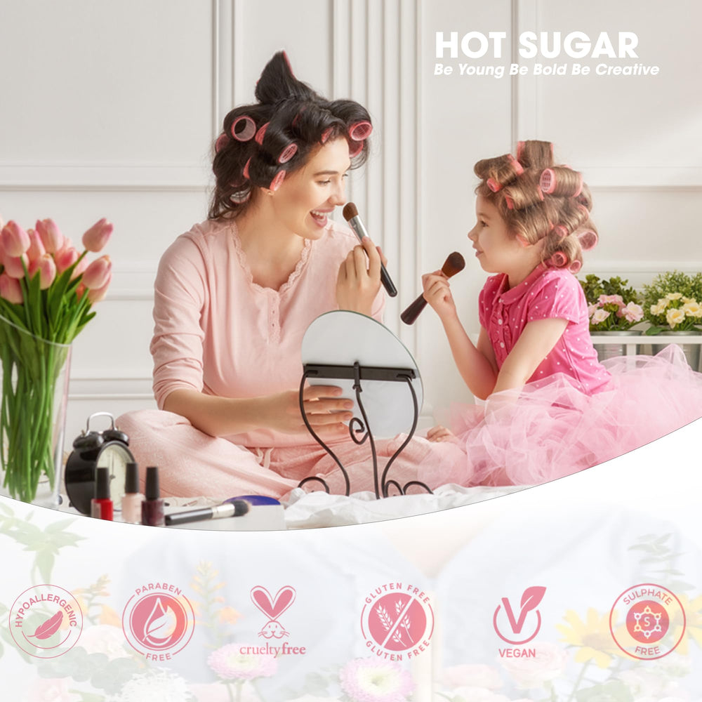 Hot Sugar blush-highlighter-contour collection for soft color accents