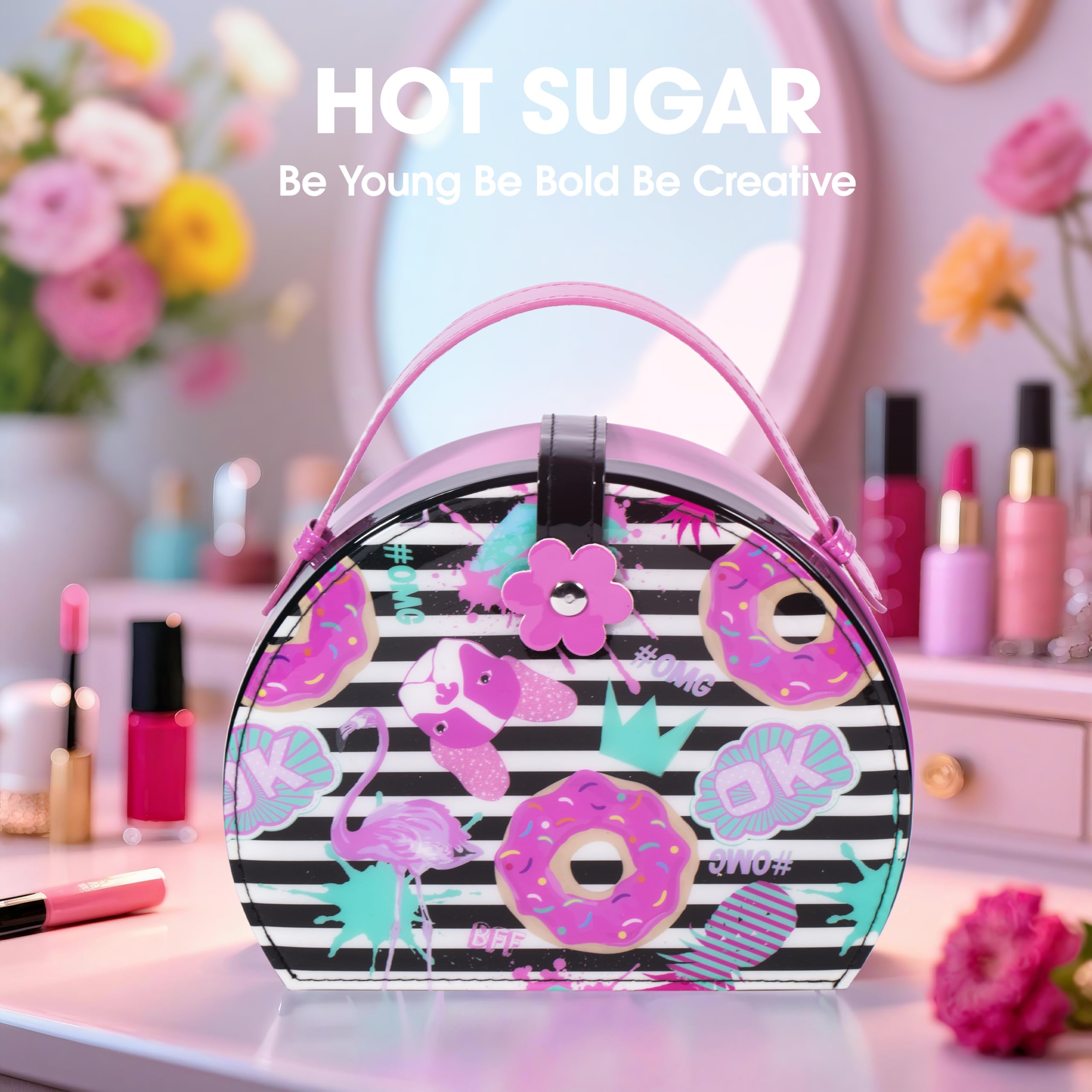 Hot Sugar makeup play enhances imaginative dress-up moments.