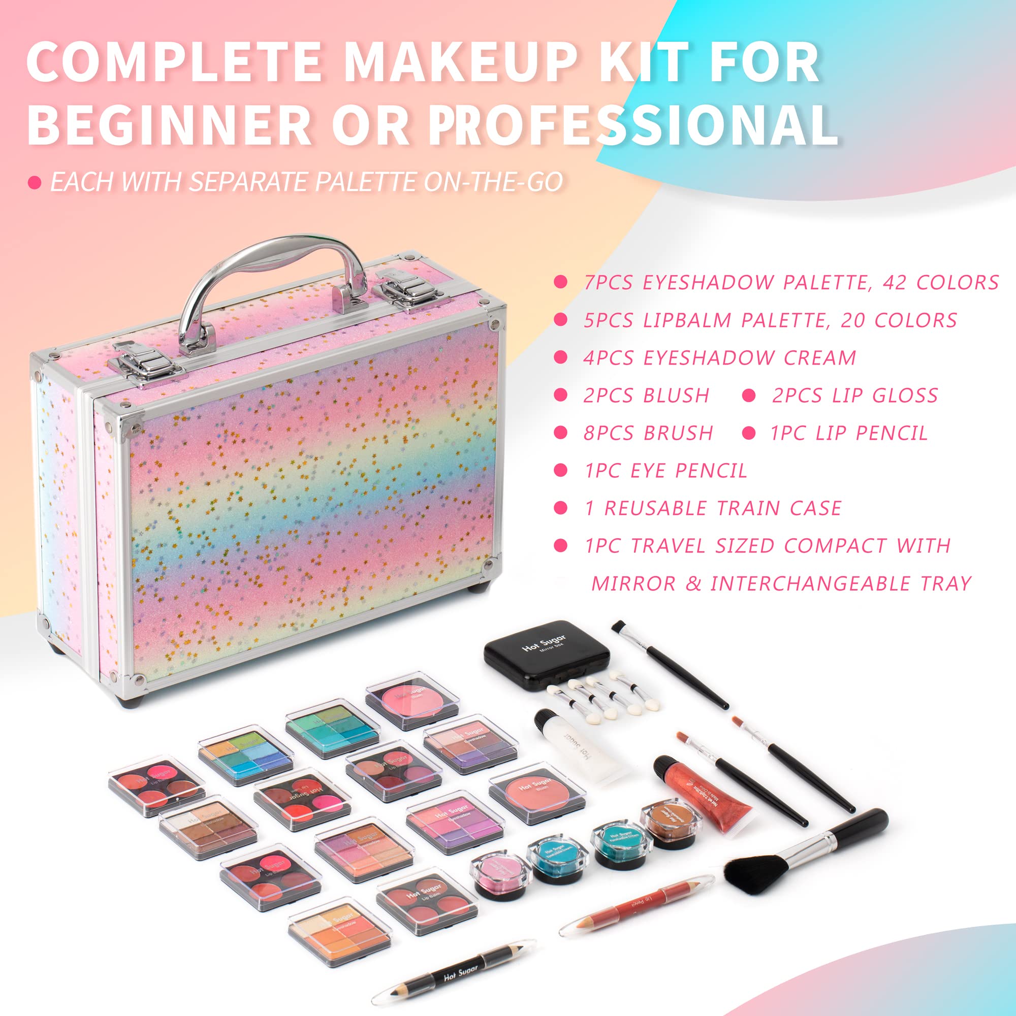 Hot Sugar lip-balm set keeps lips moisturized with colorful, playful options.