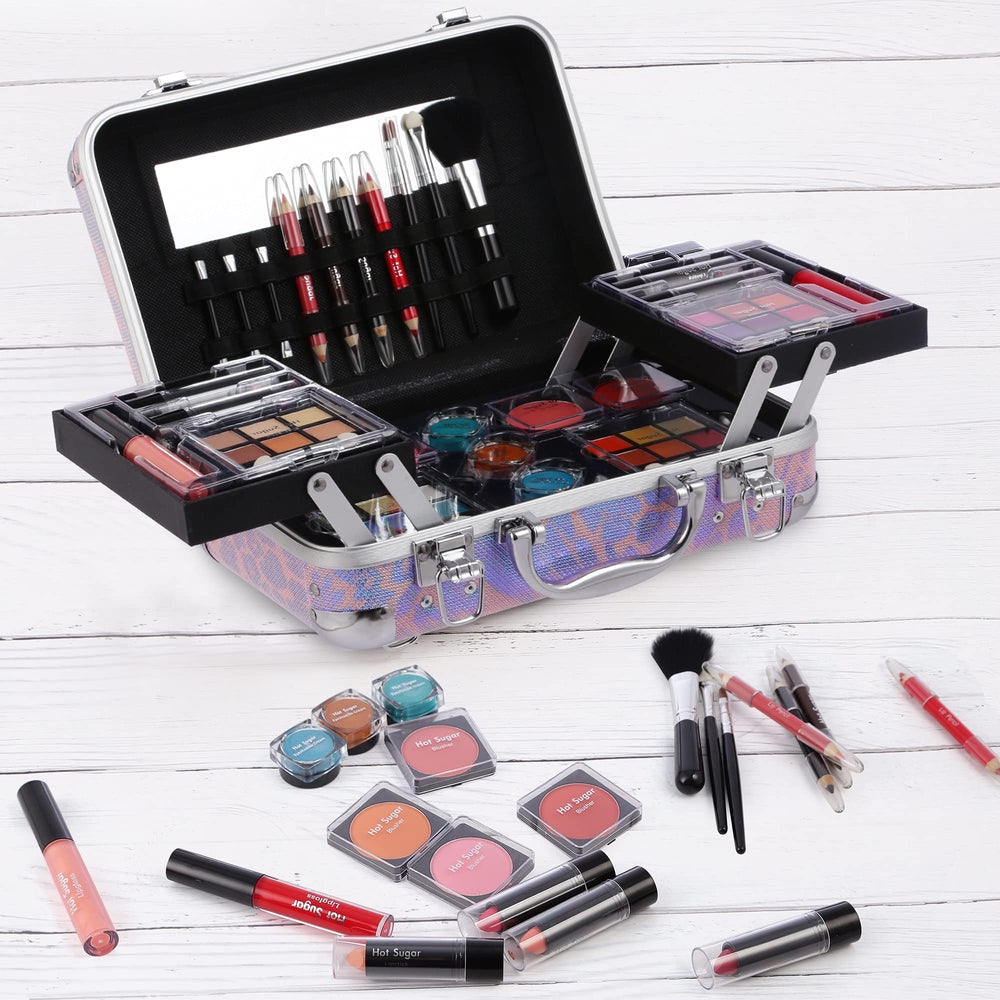 Hot Sugar travel-friendly brushes and pencils for precise, portable makeup application.