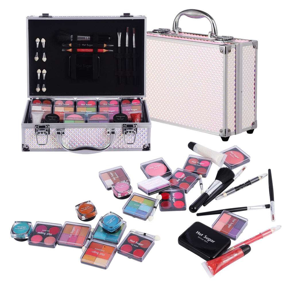 Hot Sugar lip gloss collection provides glossy finish and hydration.
