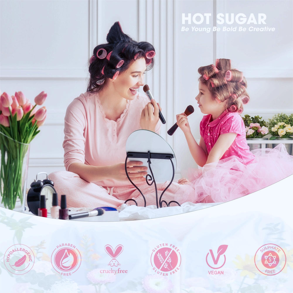 Hot Sugar lip gloss collection adds shine and hydration.