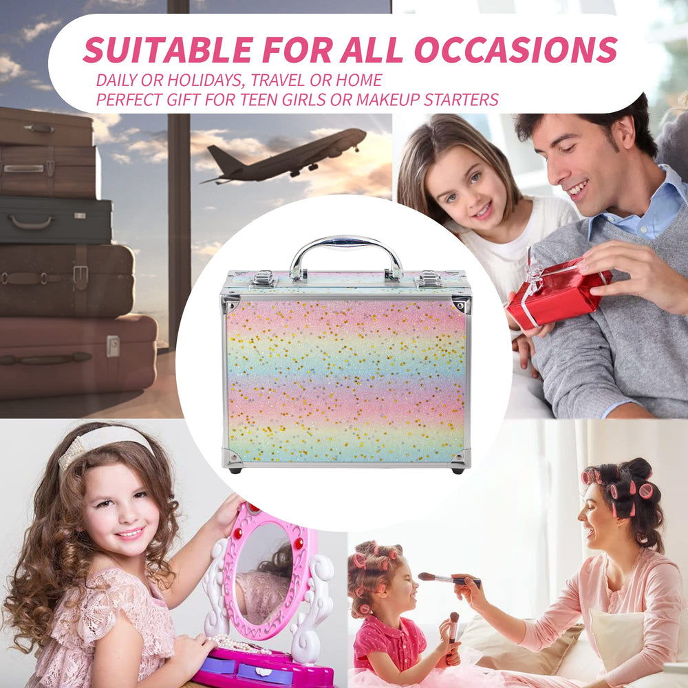 Hot Sugar makeup brushes and mirror box complete on-the-go routine