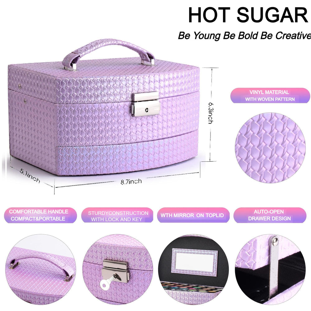 Hot Sugar makeup brush set, six pieces, for precise application and blending