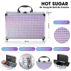 Hot Sugar eight-piece brushes set for precise makeup application and blending.