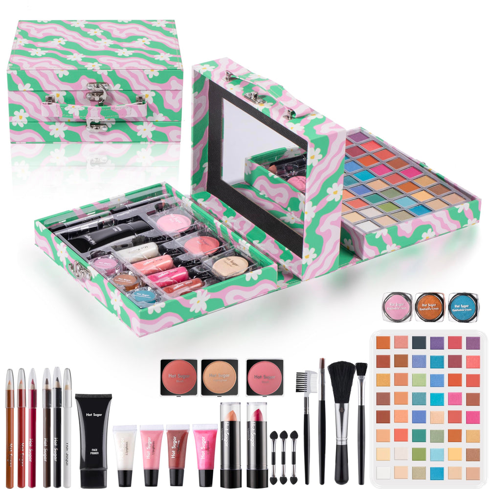 Hot Sugar makeup kit beginners set offers vibrant colors for first-time users