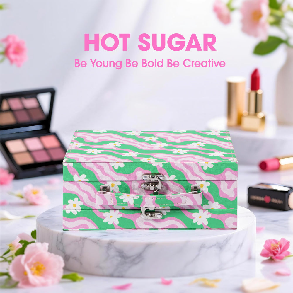 Hot Sugar brushes ensure easy blending with beginner-friendly handles