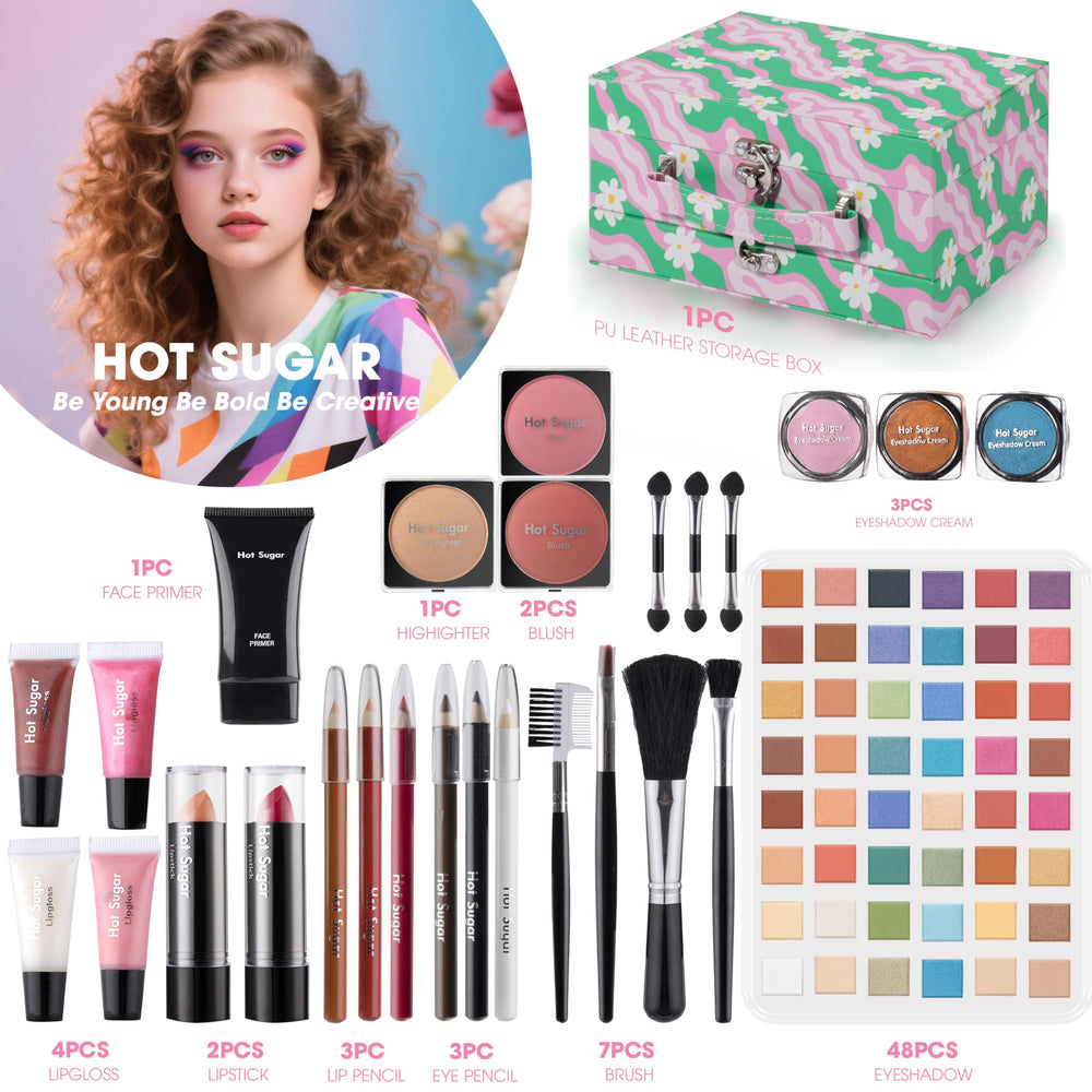 Hot Sugar eye shadow palette with rich pigments for versatile everyday looks