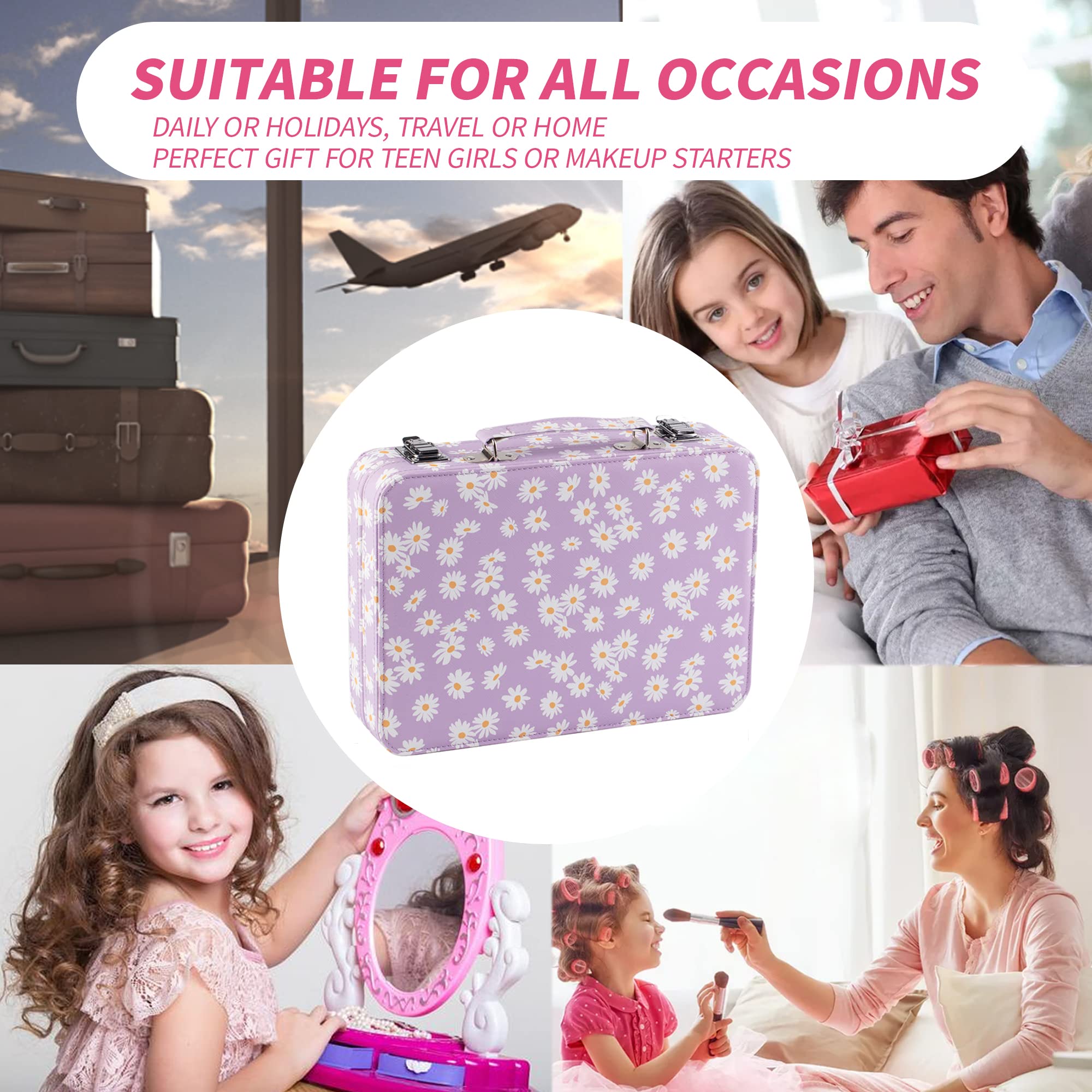 Hot Sugar makeup kit includes mirror and sharpener for on-the-go touch-ups.