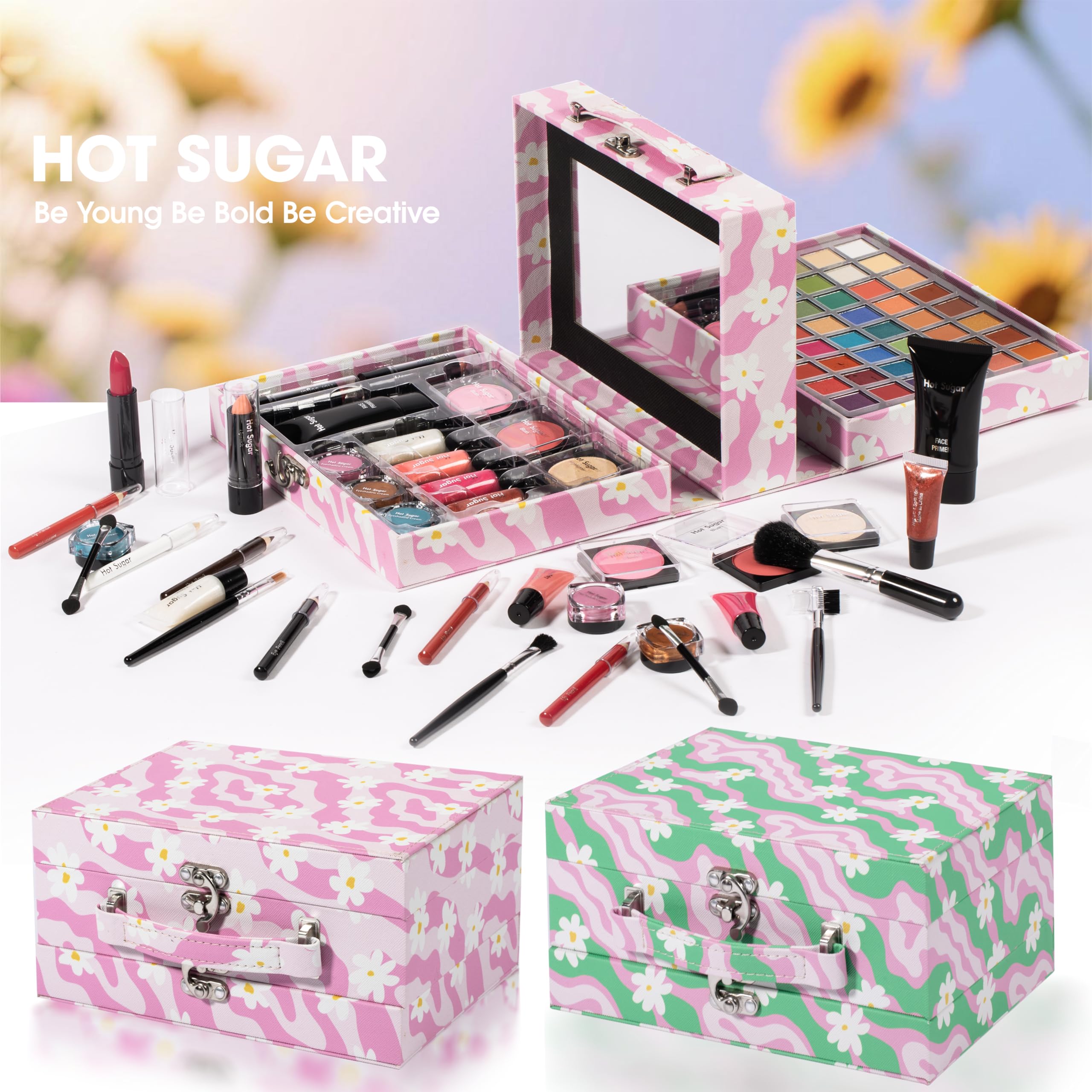 Hot Sugar reusable train case stores tools neatly for travel and gifting
