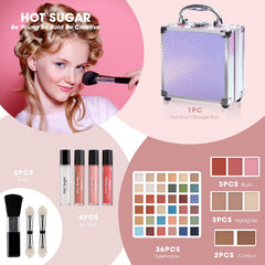 Hot Sugar Mermaid lip gloss set for shiny, non-sticky finish
