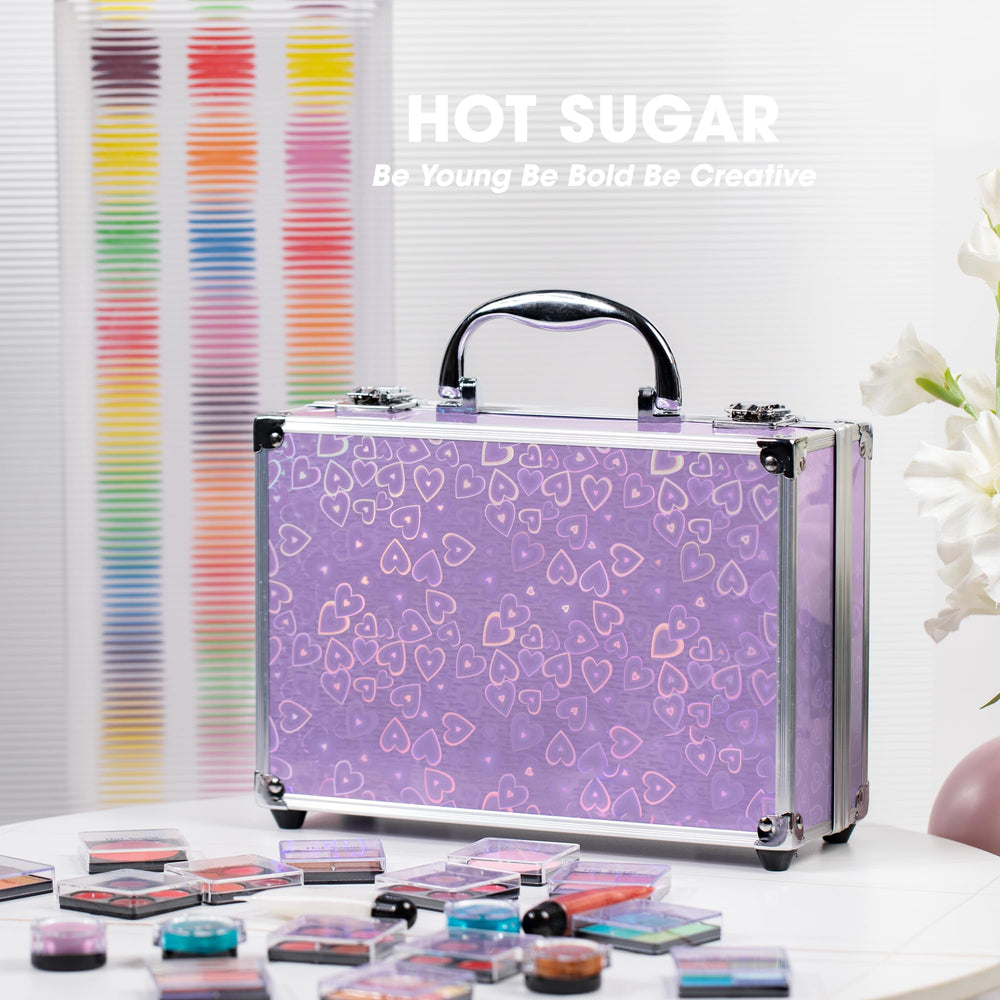 Hot Sugar compact mirror box for on-the-go touchups