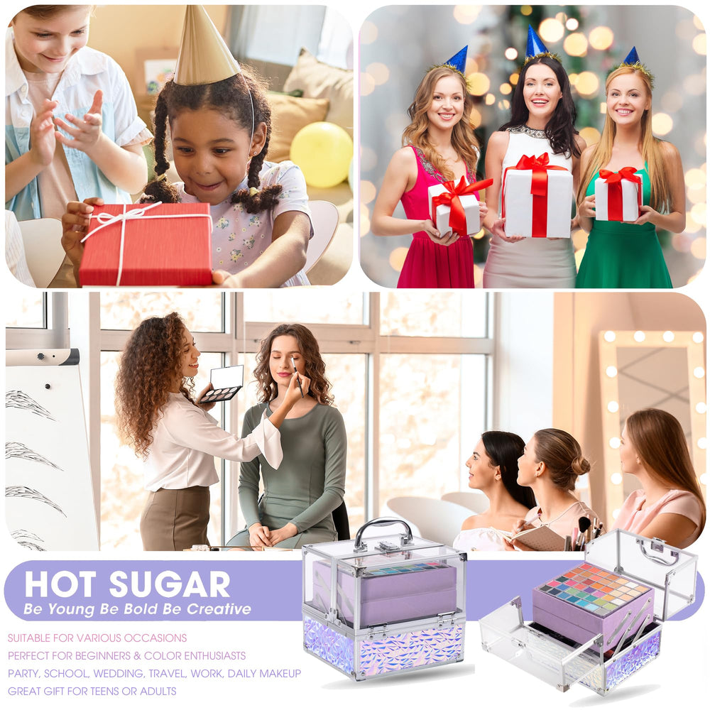 Hot Sugar lip pencil and lip gloss duo offers age-appropriate color options.