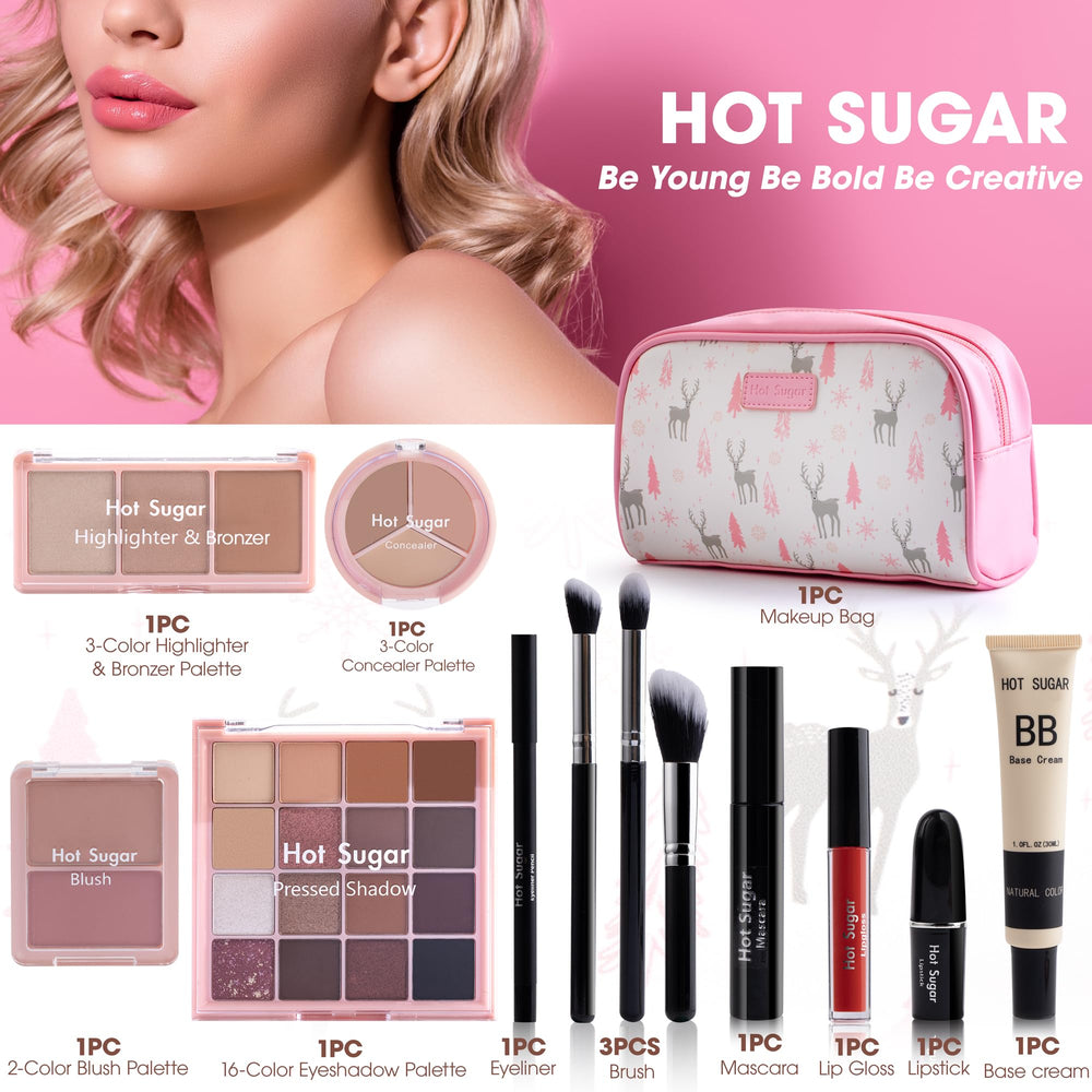 Hot Sugar 2-color blush palette for a natural flush and blendable color