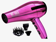Hot Tools Helix Turbo Ionic Tourmaline dryer packaging highlights six-speed versatility for efficient drying.