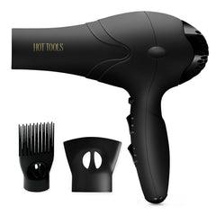 Hot Tools Pro Artist 2100 Ionic Turbo Dryer front view showcases lightweight styling power.