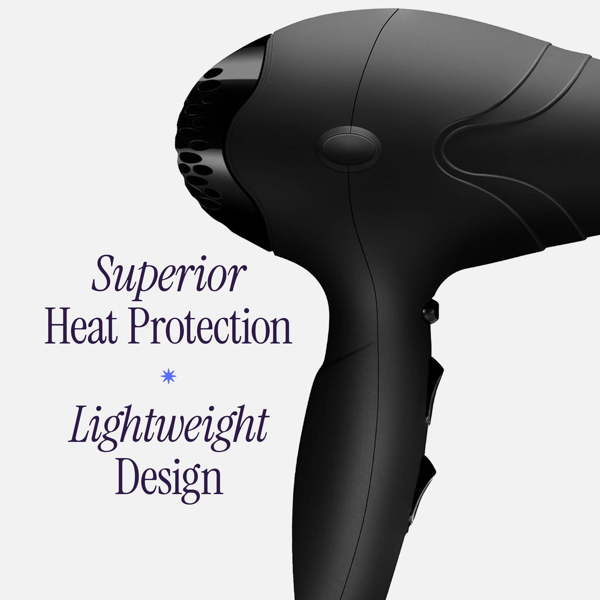 Hot Tools Pro Artist 2100 Ionic Turbo Dryer side view with ergonomic grip for comfortable use.