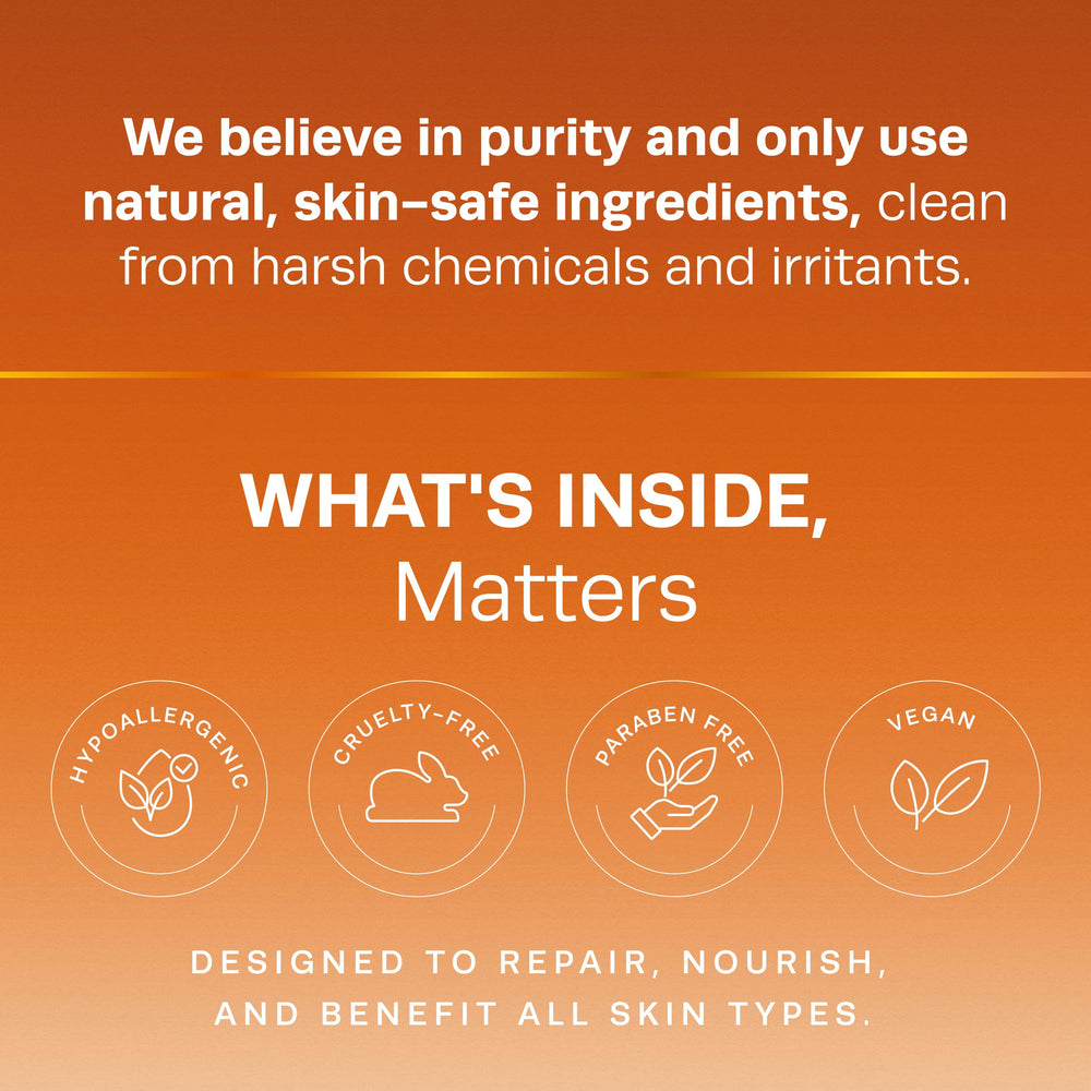 Belly area treated with Hot Vita Vitamin C Body Oil for nourished skin.