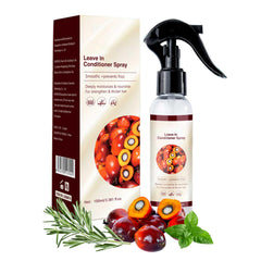 Hotiary Batana Oil Leave-In Spray bottle ready for use, offering scalp nourishment and shine