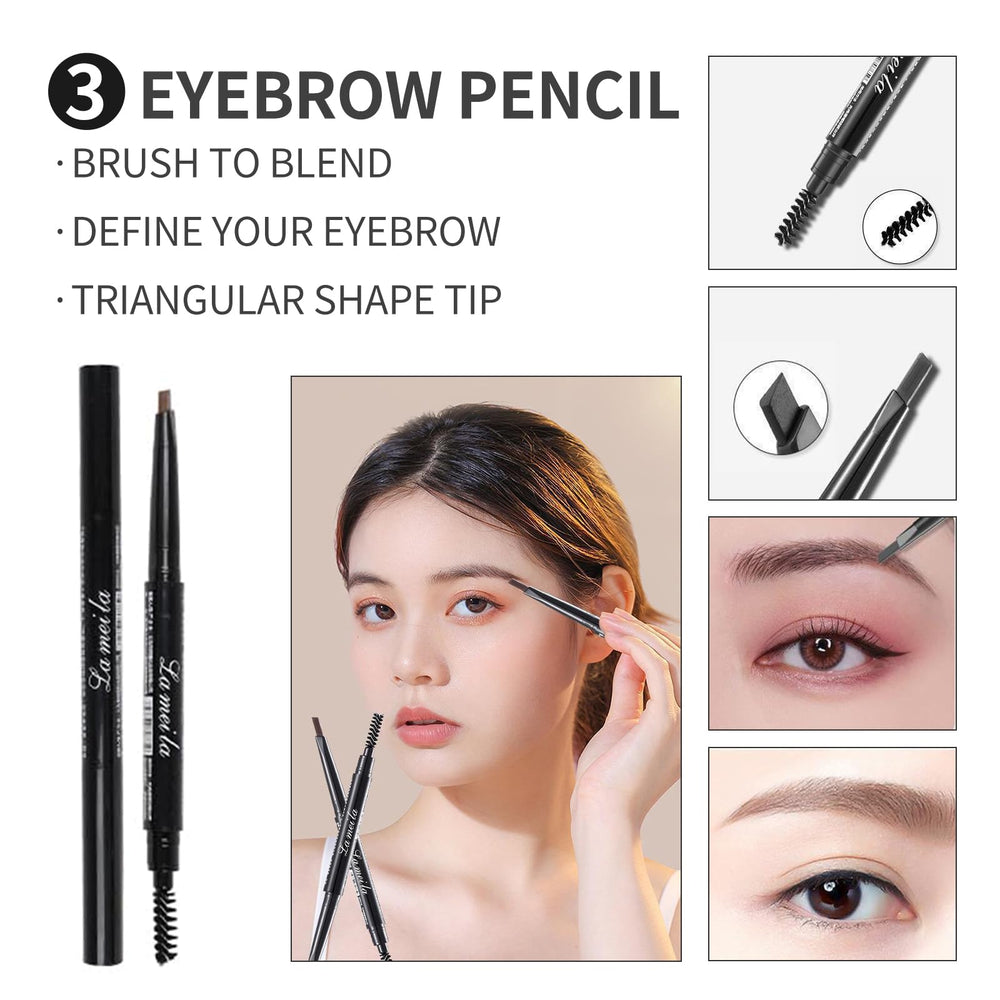 HOTMAIG eyebrow powder for natural buildable brow color
