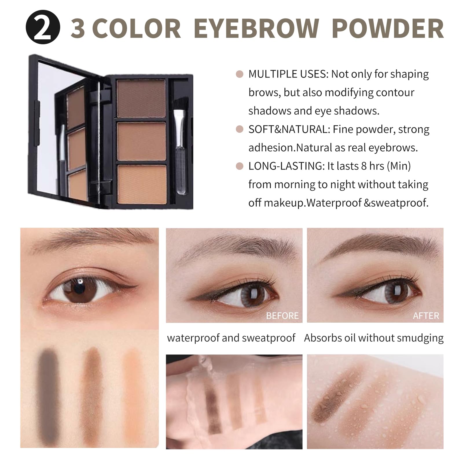 HOTMAIG waterproof eyeliner pencil for smudge resistant definition