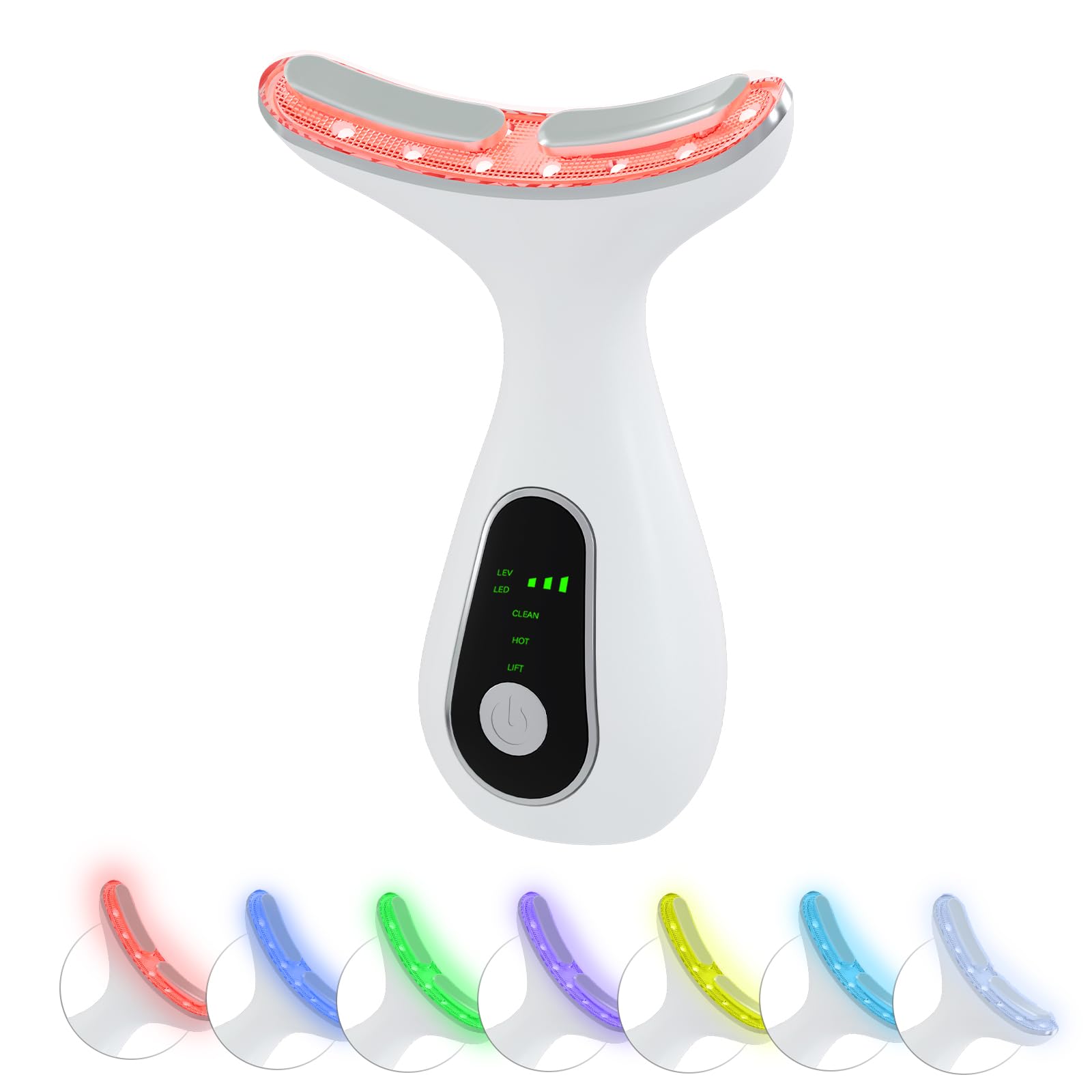 HOTORMER face massager tool with dolphin design for facial contouring and neck reach.