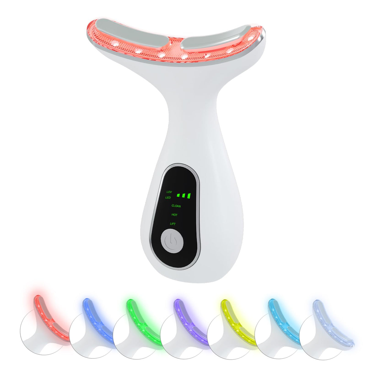 HOTORMER face massager tool with dolphin design for facial contouring and neck reach.