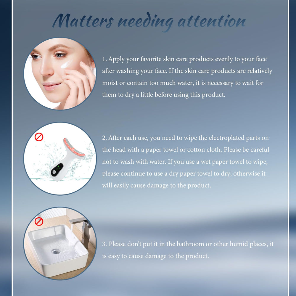 HOTORMER facial massager helps boost the effects of skincare products.