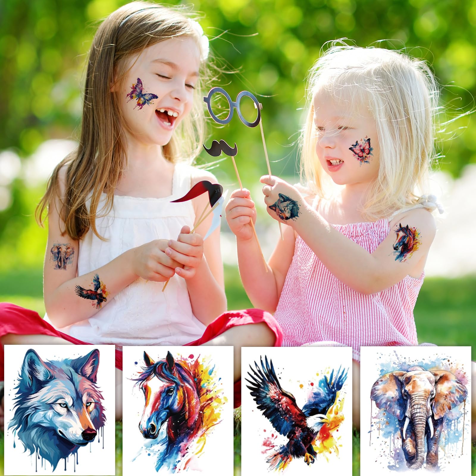 Hotoyannia tattoos easy to apply on arms for quick styling.