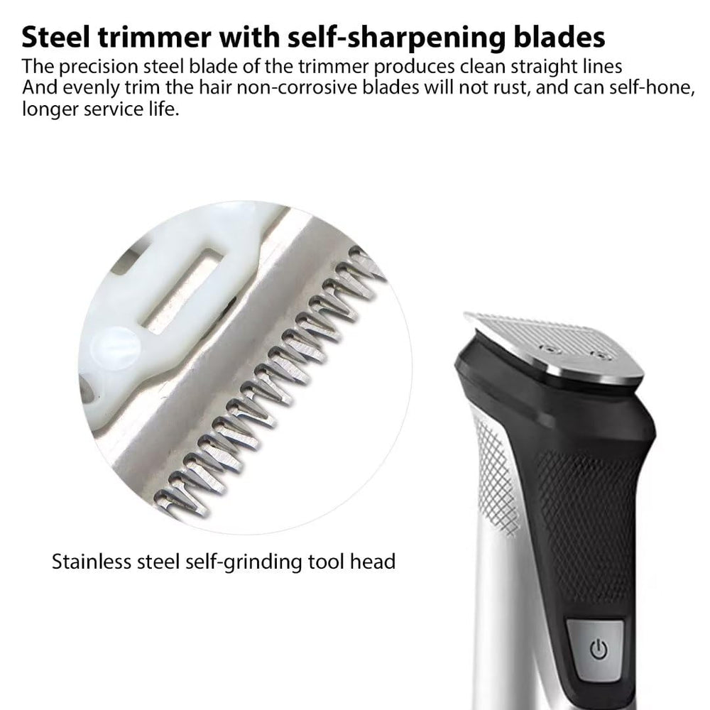 Hotpoint care and cleaning of blade shown in close-up