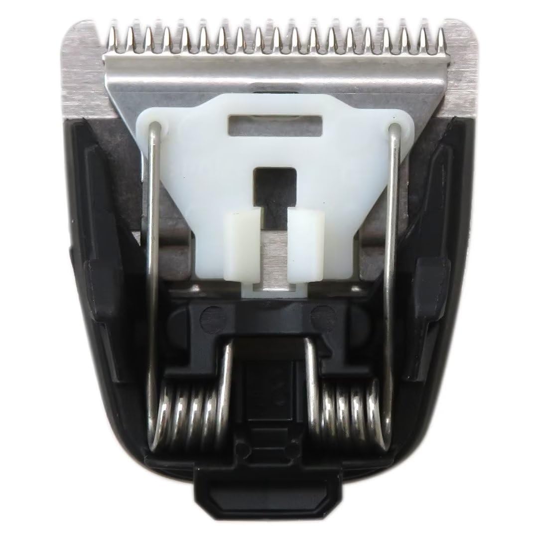 Compact storage case included with blade for on-the-go grooming