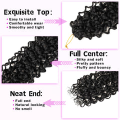 Hottoii GoGo Curl 18-inch soft, lightweight texture for all-day comfort.