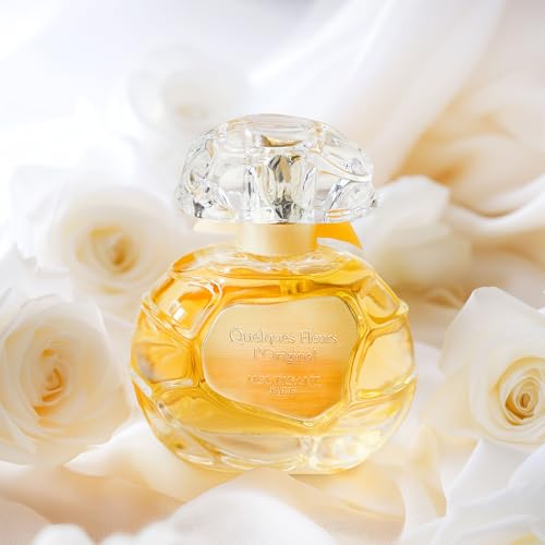 Houbigant Quelques Fleurs Original packaging box, premium presentation ideal for gifting.