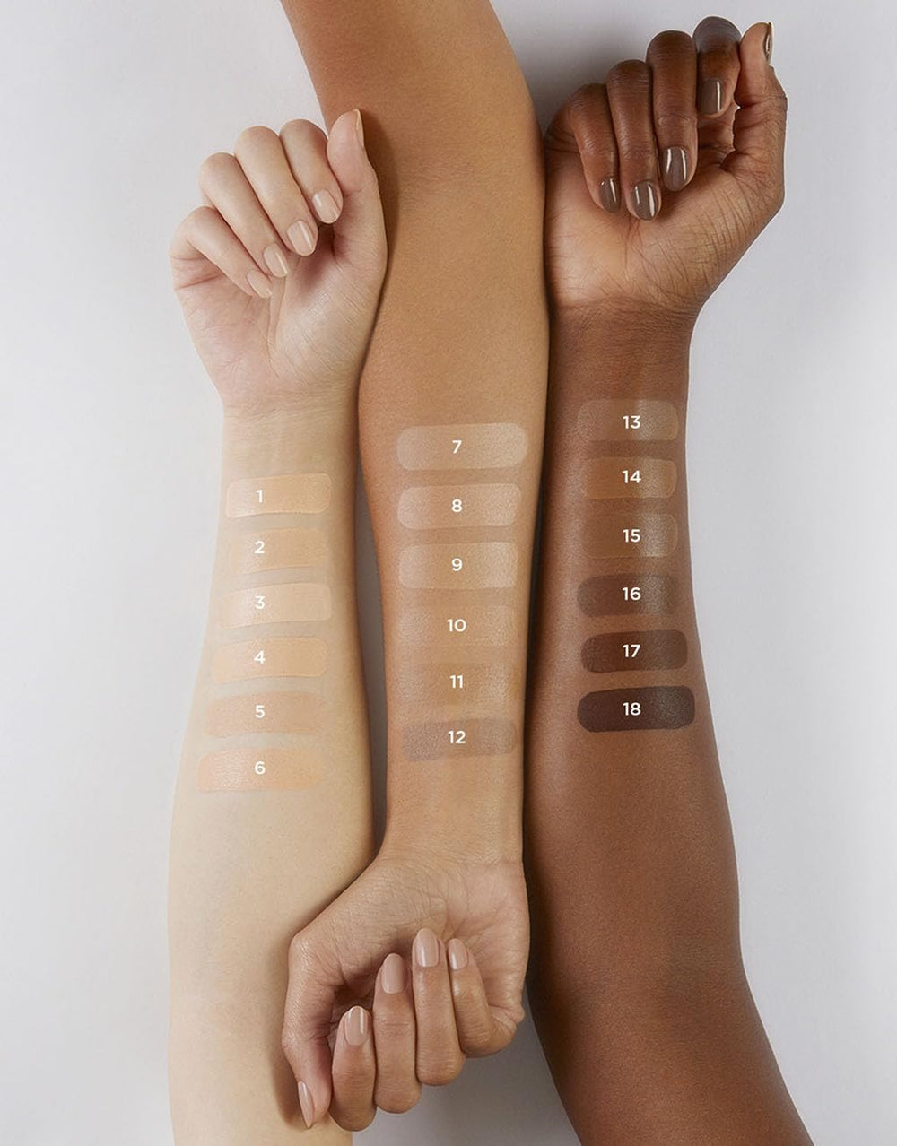 Hourglass Hyaluronic acid infusion visual highlights plump, hydrated skin.