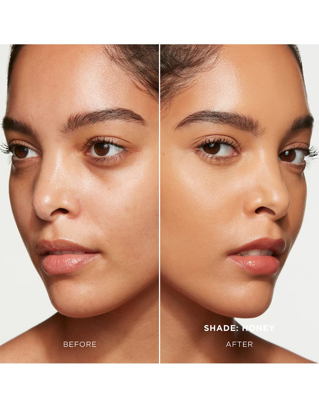 Hourglass Vanish Foundation Stick Honey 11.5 swatch showing high pigment blend