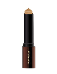 Hourglass Vanish Seamless Finish Foundation Stick swatches reveal warm ivory shade with high pigment coverage.