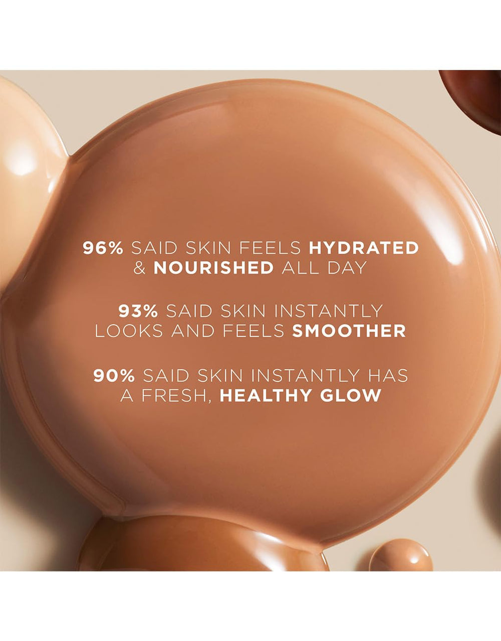 Hourglass Veil Skin Tint on cheek for even tone and glow.
