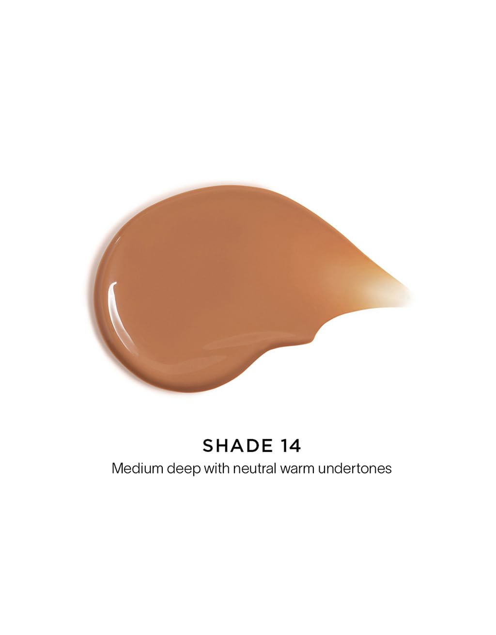 Hourglass Veil Skin Tint swatch on skin demonstrates sheer coverage and dewy finish.
