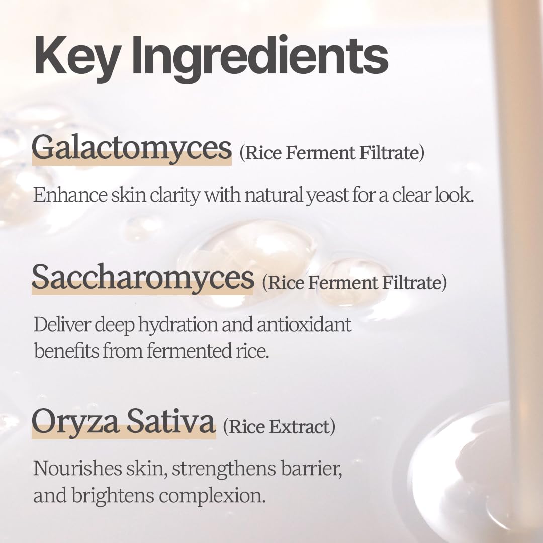Icheon rice extract highlight in House of Dohwa Toner for nourishment.