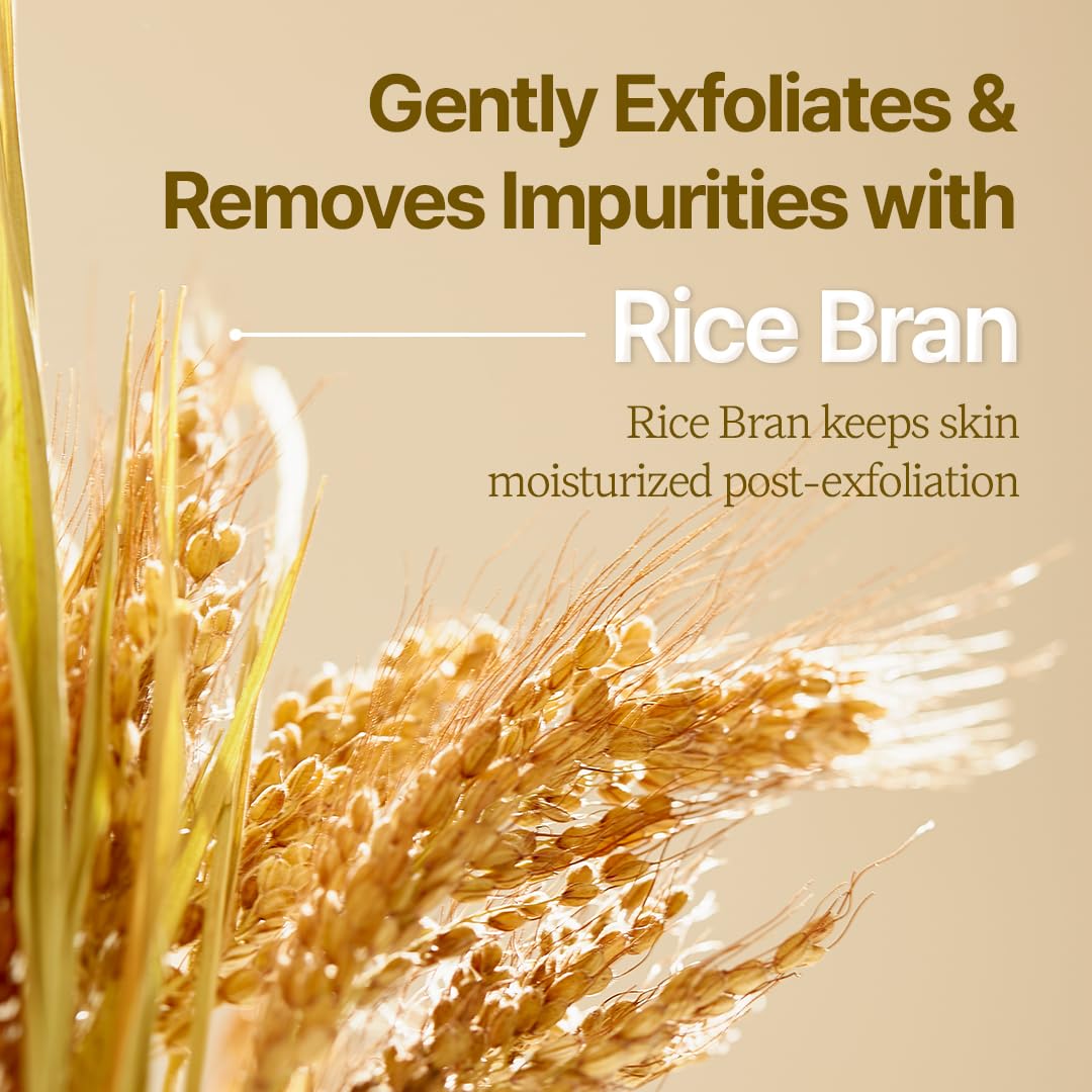 Nine native Korean rice bran extracts featured in the formula