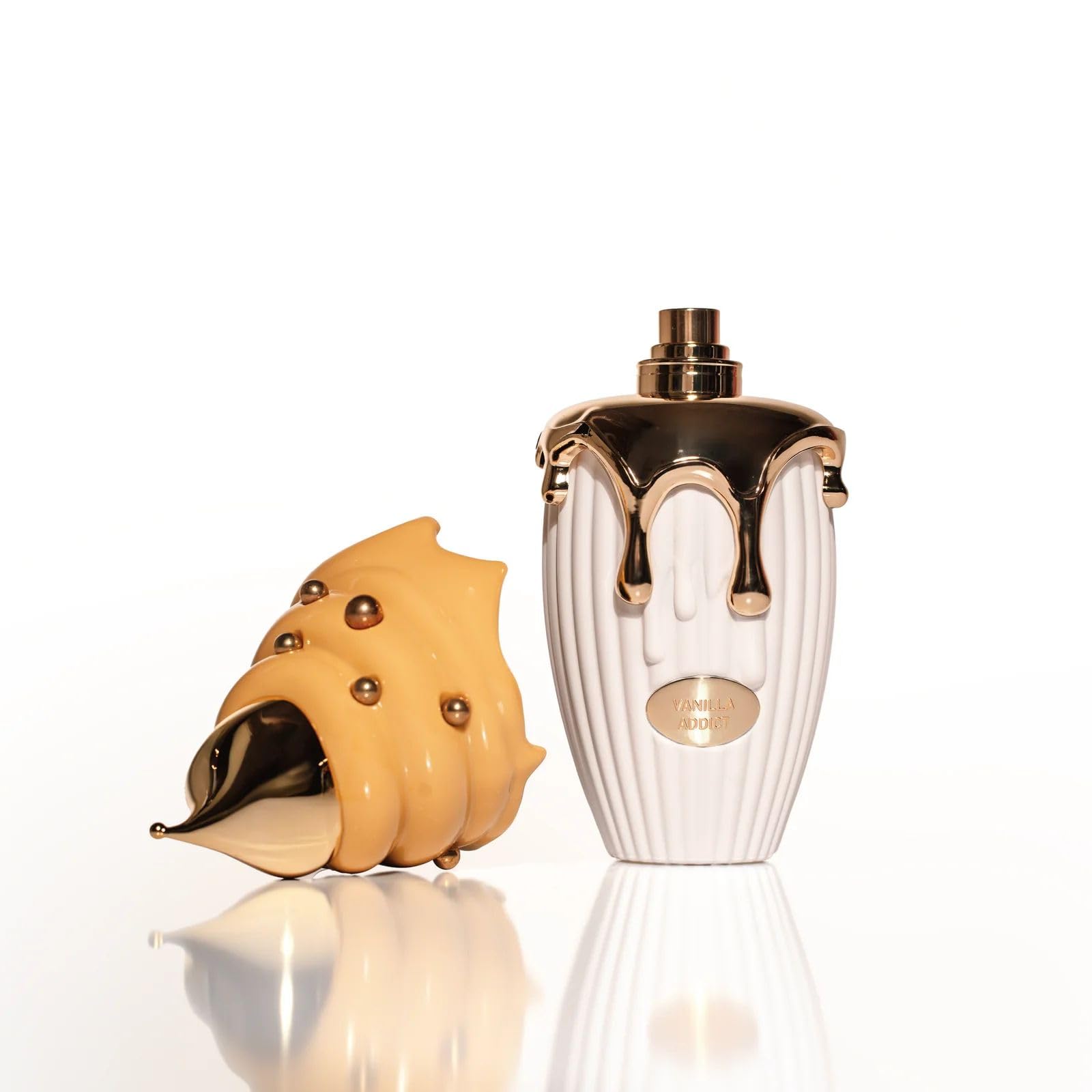 House Of Dreams Sweet Dreams of Dubai Vanilla Addict warm musk trail complements evening wear.