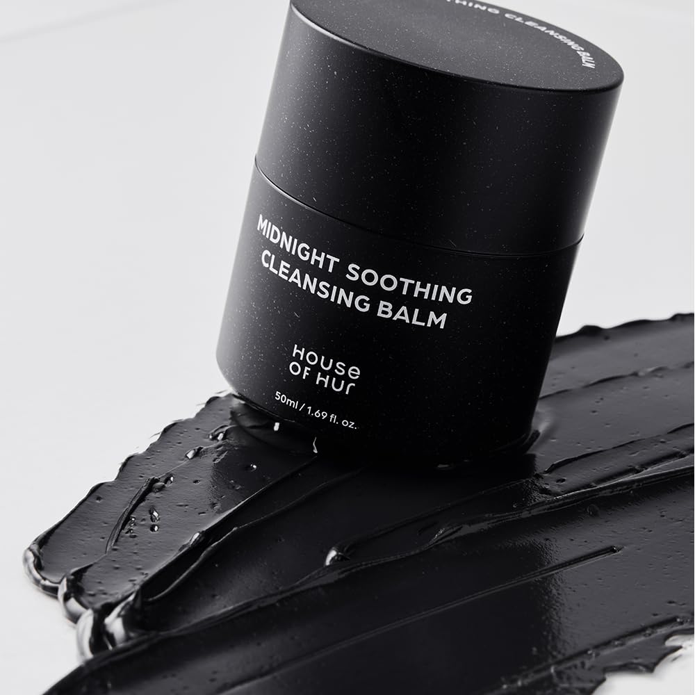 House of Hur Midnight sherbet texture applied for gentle, low-friction cleansing.