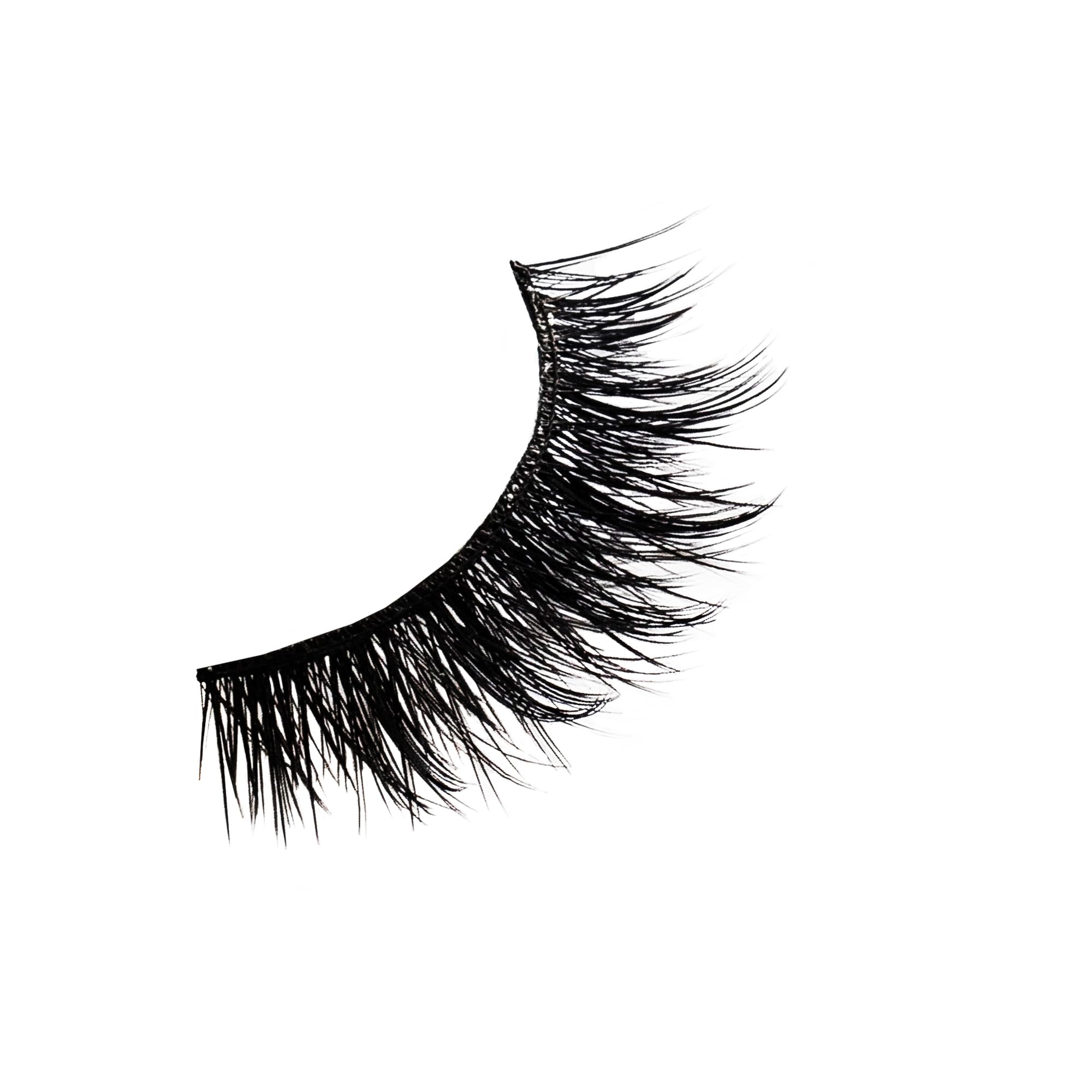House of Lashes Allura Lite open eye look demonstrating airy lash line